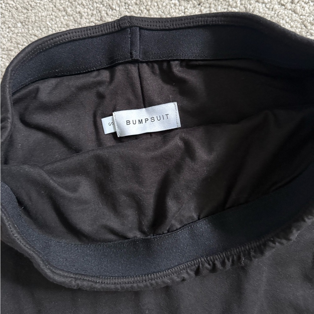 Bumpsuit Leggings Black Maternity Wear
